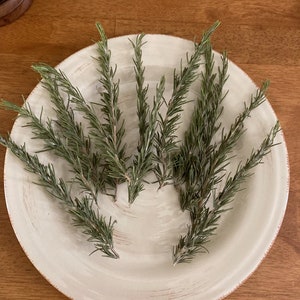 Dried Rosemary Sprigs, Bulk Dozen Stems, Wedding, Olive Oil, Dry Herb Bundle, Place Settings, Floral Decoration, Apothecary, Symbol of Love