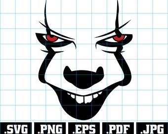 Pennywise Svg Etsy