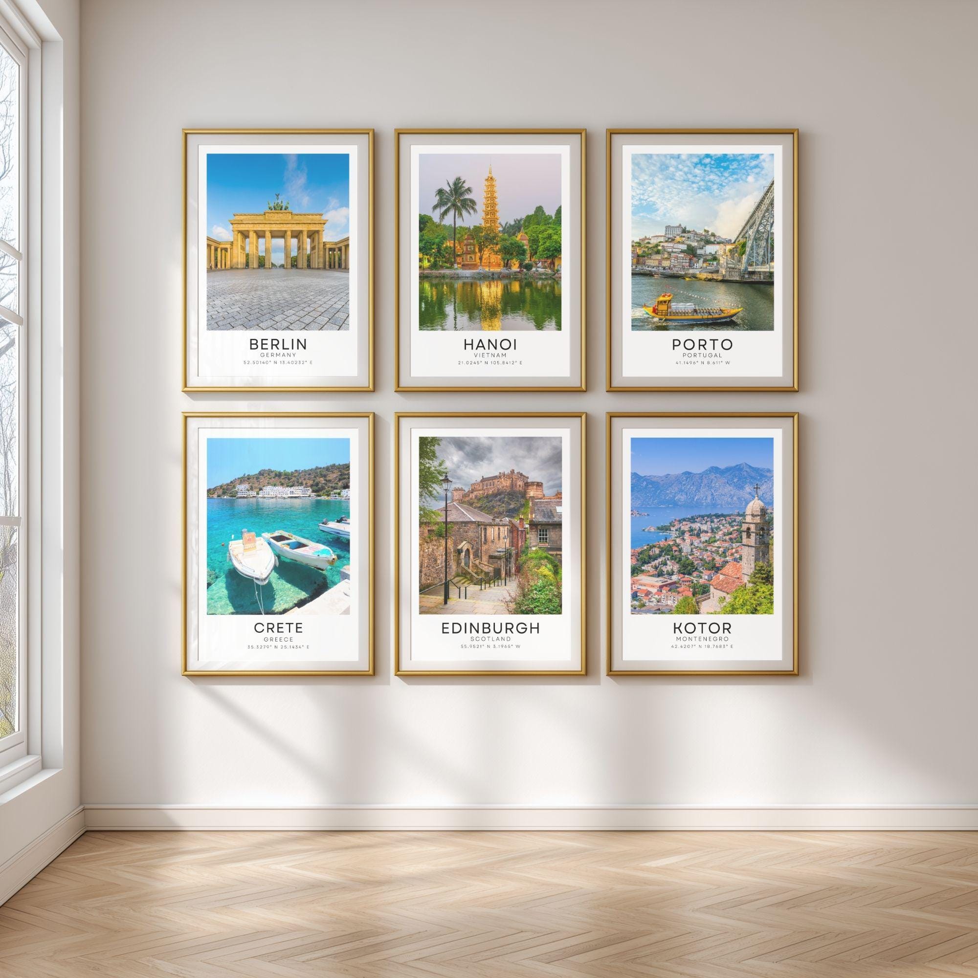 Set of Any 3 Colour Travel Posters - Any City. - Etsy