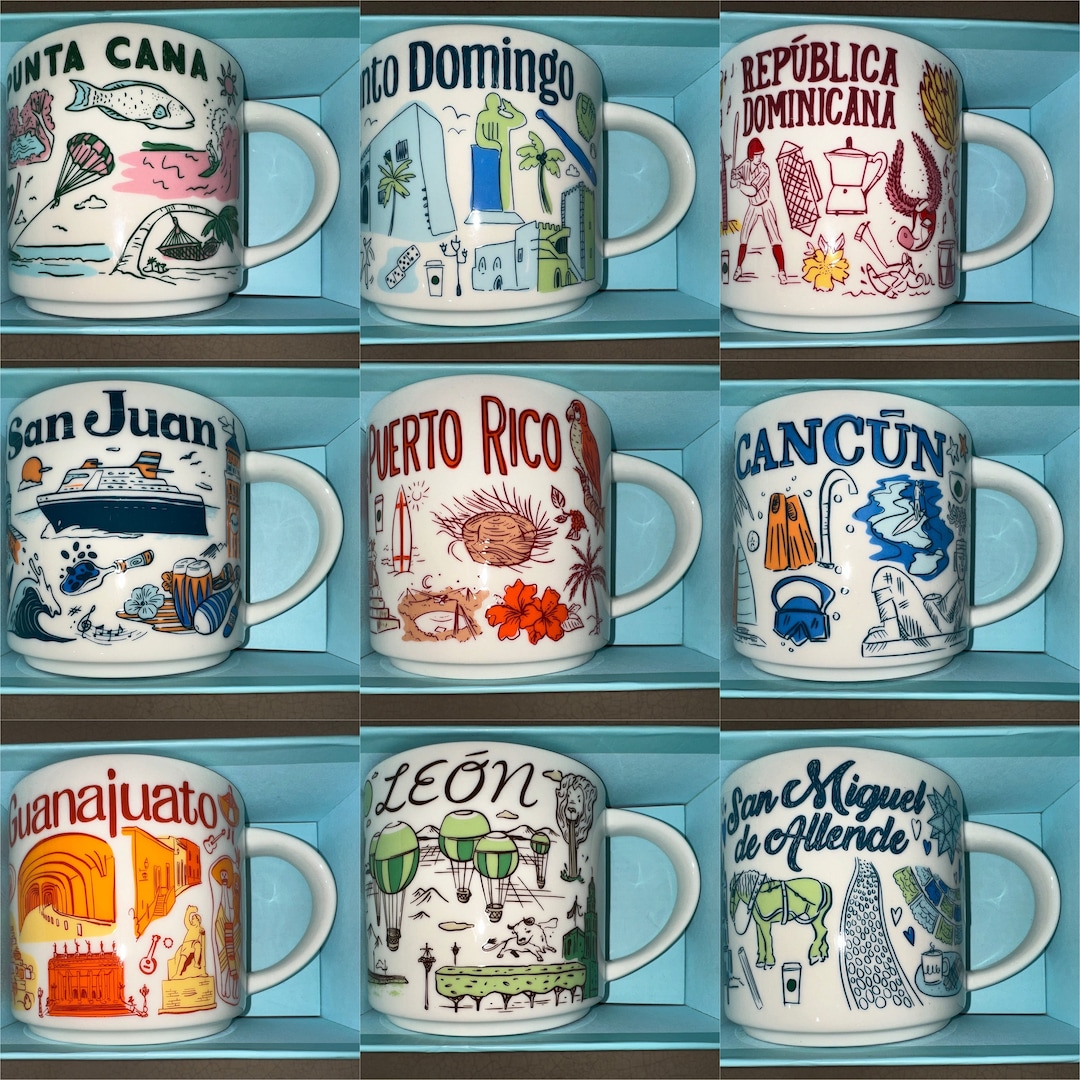 Starbucks Colombia 'Been There Series' Ceramic Mug - 14 Oz, Across The Globe Collection
