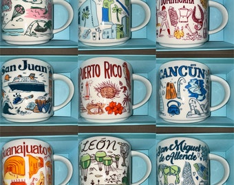 Starbucks Been There Series Across the Globe Collection- Celebrate Your Hometown Pride and Jet-Set Travels Mugs