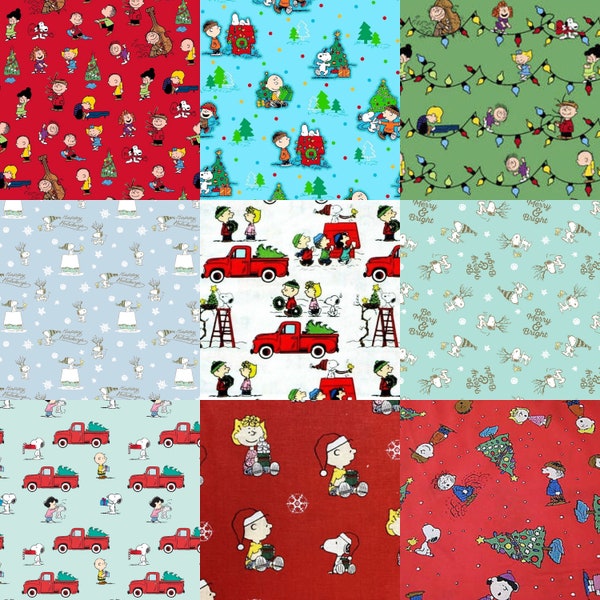 Peanuts Quilt Fabric Etsy