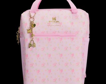 STANLEY 1913 X LOVESHACKFANCY All Day Madeleine Mini Cooler Backpack | 20 Can | 14 QT | 13.2 L