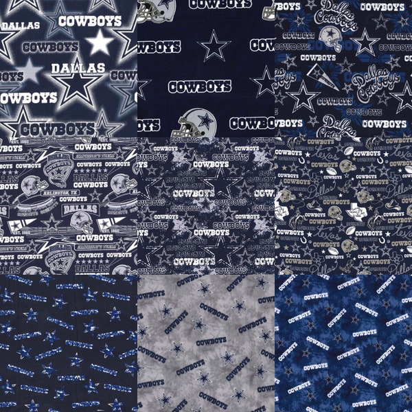 Dallas Cowboy Fabric Etsy