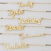 see more listings in the Name Necklace section