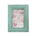 Vintage Style Green Wooden Photo Picture Frame 4 X 6 inch Rustic Wood Home, Sass and Belle