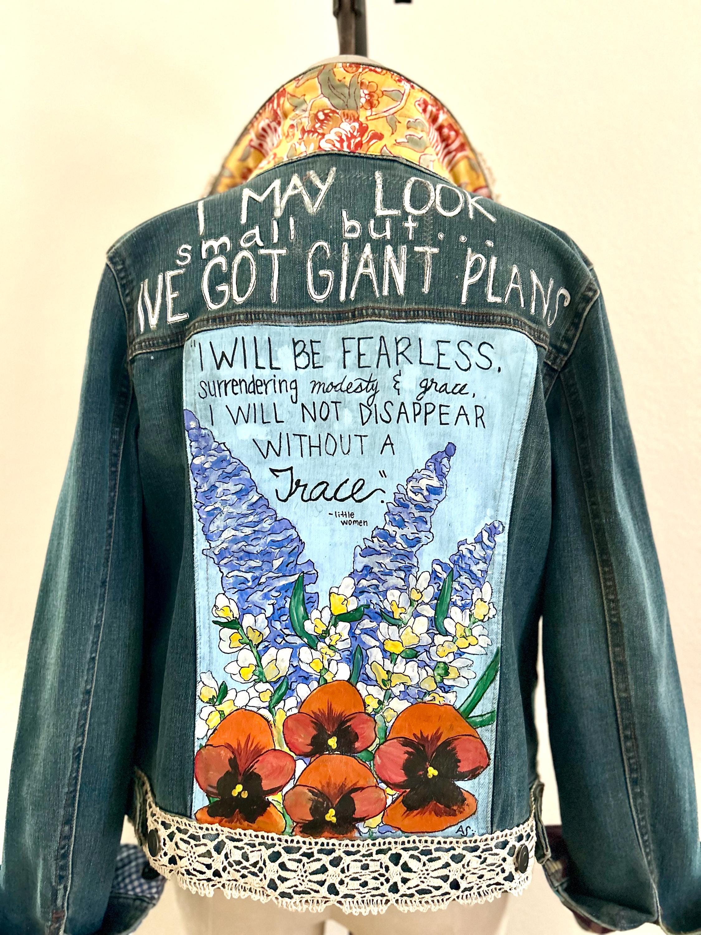Poppy Jean Jacket - Etsy