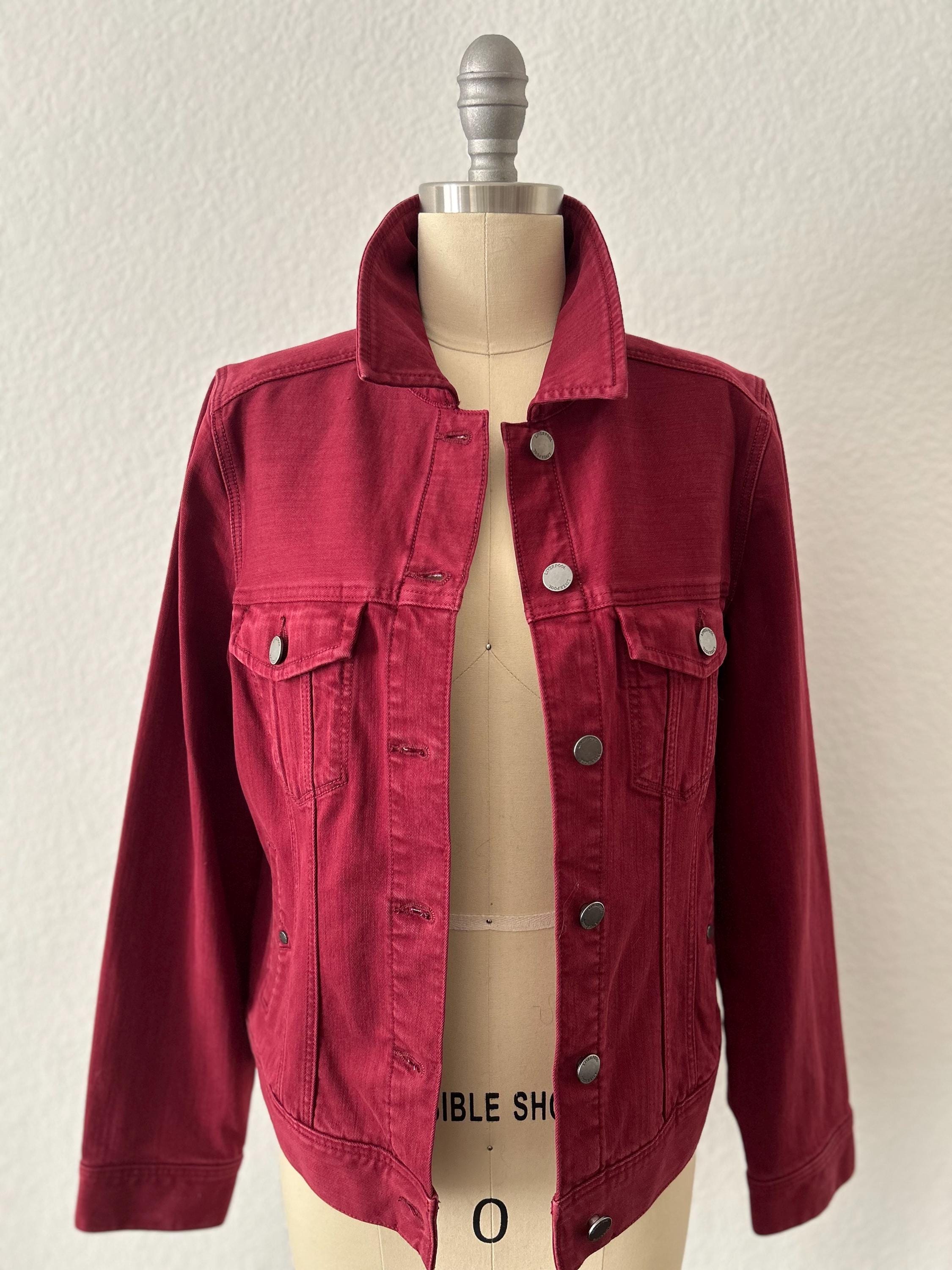 Quacker Factory Denim Jacket Quacker Factory Blue Cardigan Spring