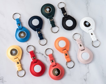 Silicone AirTag Keychain: Shock Absorbent Tracker Cover