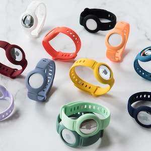 AirTag Wristband/AirTag Case/AirTag Accessories/AirTag Cover/Apple Locator, Apple Tracker, Tracking AirTag, Anti-lost Device Keychain