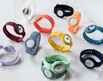Silicone AirTag Wristband: Apple Tracker Watch Band