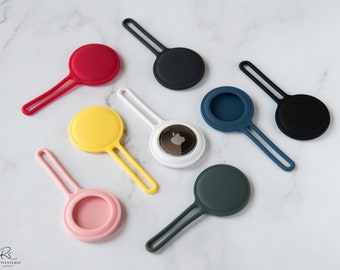 Silicone AirTag Holder: Anti-Lost Keychain Tracker