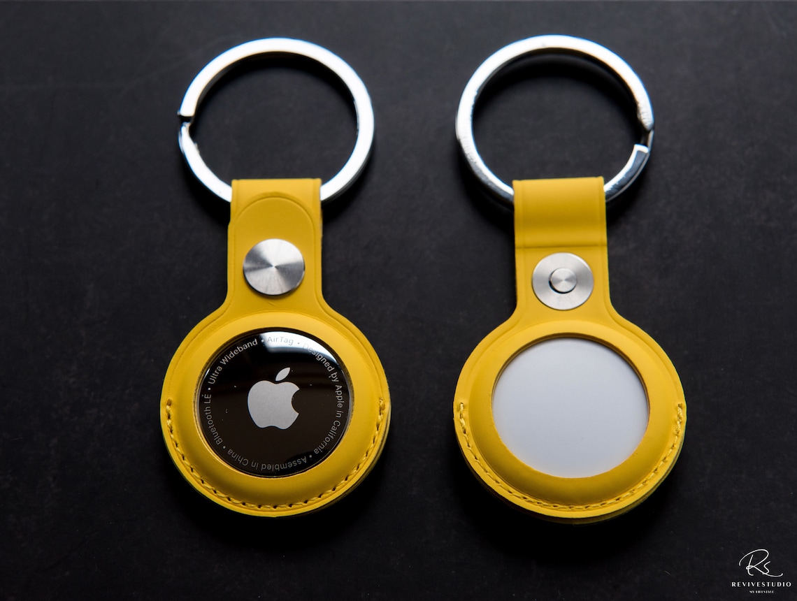 Airtag Key Ring PU Material/airtag Case/airtag Etsy