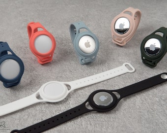 Silicone AirTag Wristband: Anti-Lost Apple Tracker Accessory