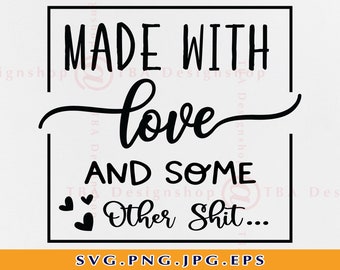 Free Free Made With Love Kitchen Svg 743 SVG PNG EPS DXF File