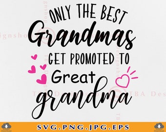 Download Great Grandma Svg Etsy