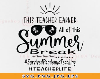 Download Summer Break Svg Etsy