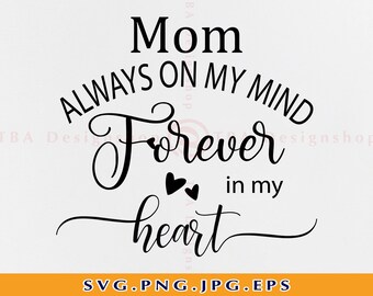 Download In Memory Of Mom Svg Etsy