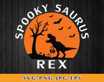 Download Halloween T Rex Svg Etsy