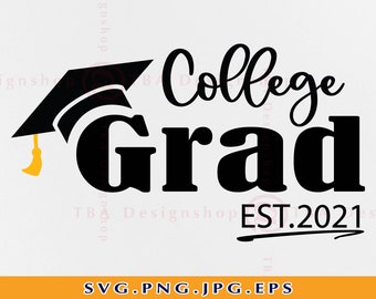 Download College Graduate Svg Etsy