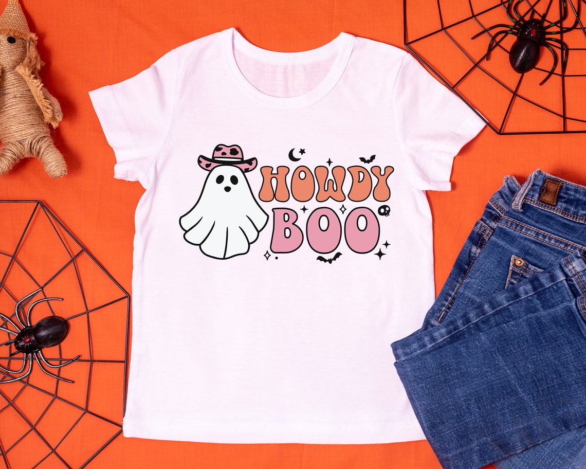 Howdy Boo SVG Halloween Western Ghost SVG Country Halloween - Etsy