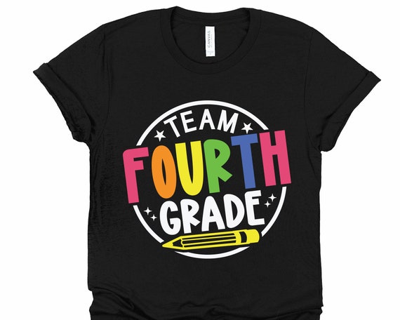 Team Fourth Grade SVG, Fourth Grade Shirt SVG, 4th Grade