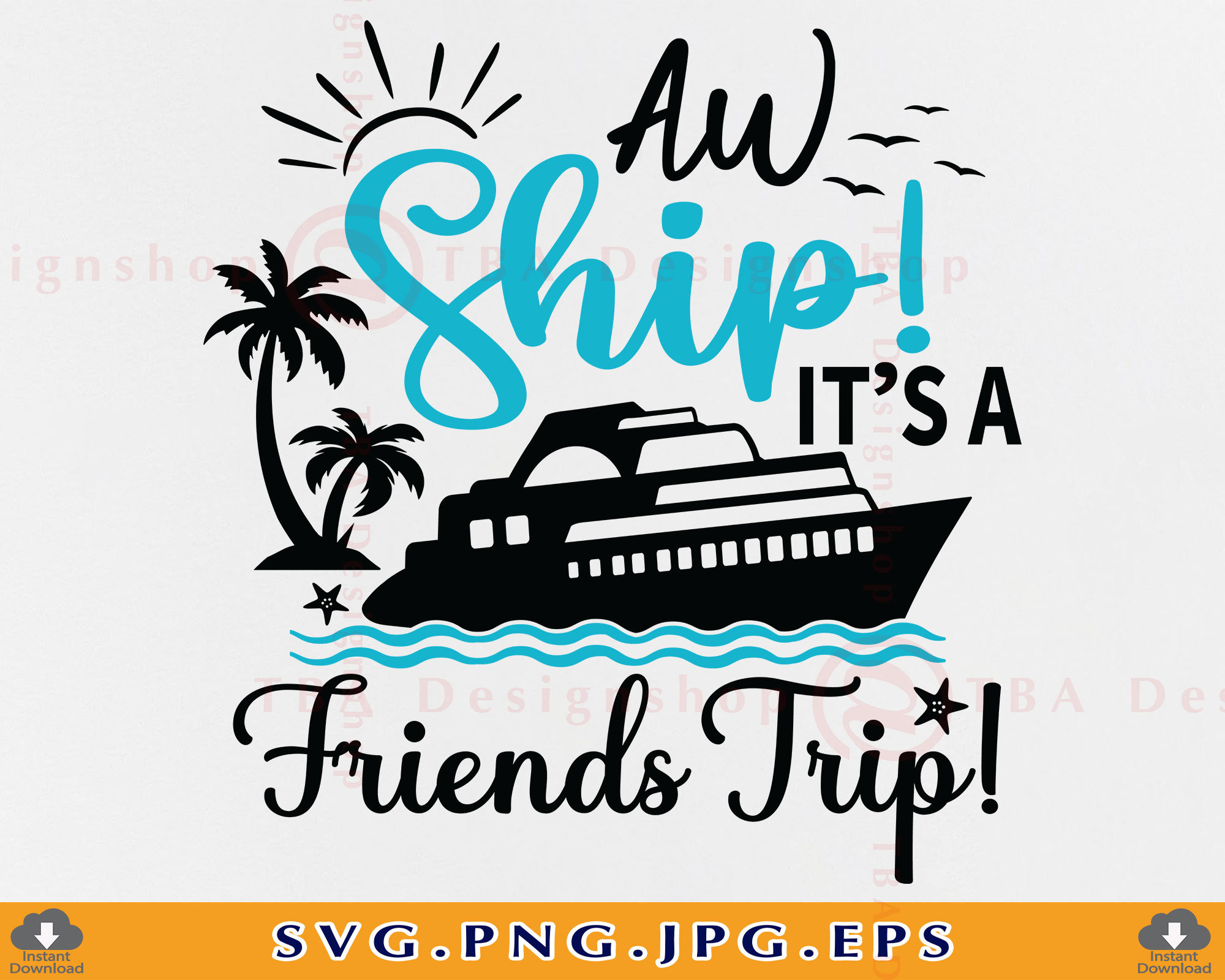 Traveling Best Friends Life Is Better On A Cruise With Best Friends - -  Wander Prints™