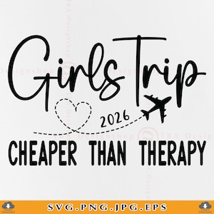 Mädchen Reise 2026 SVG, Urlaub Shirt Design (Digitaler Download)