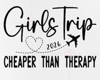 Girls Trip 2026 SVG, Vacation Shirt Design (Digital Download)