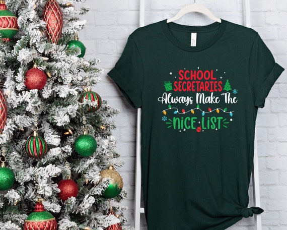 Teachers Always Make The Nice List Christmas Funny Xmas T-Shirt Teachers Always Make The Nice List Christmas Funny Xmas T-Shirt
