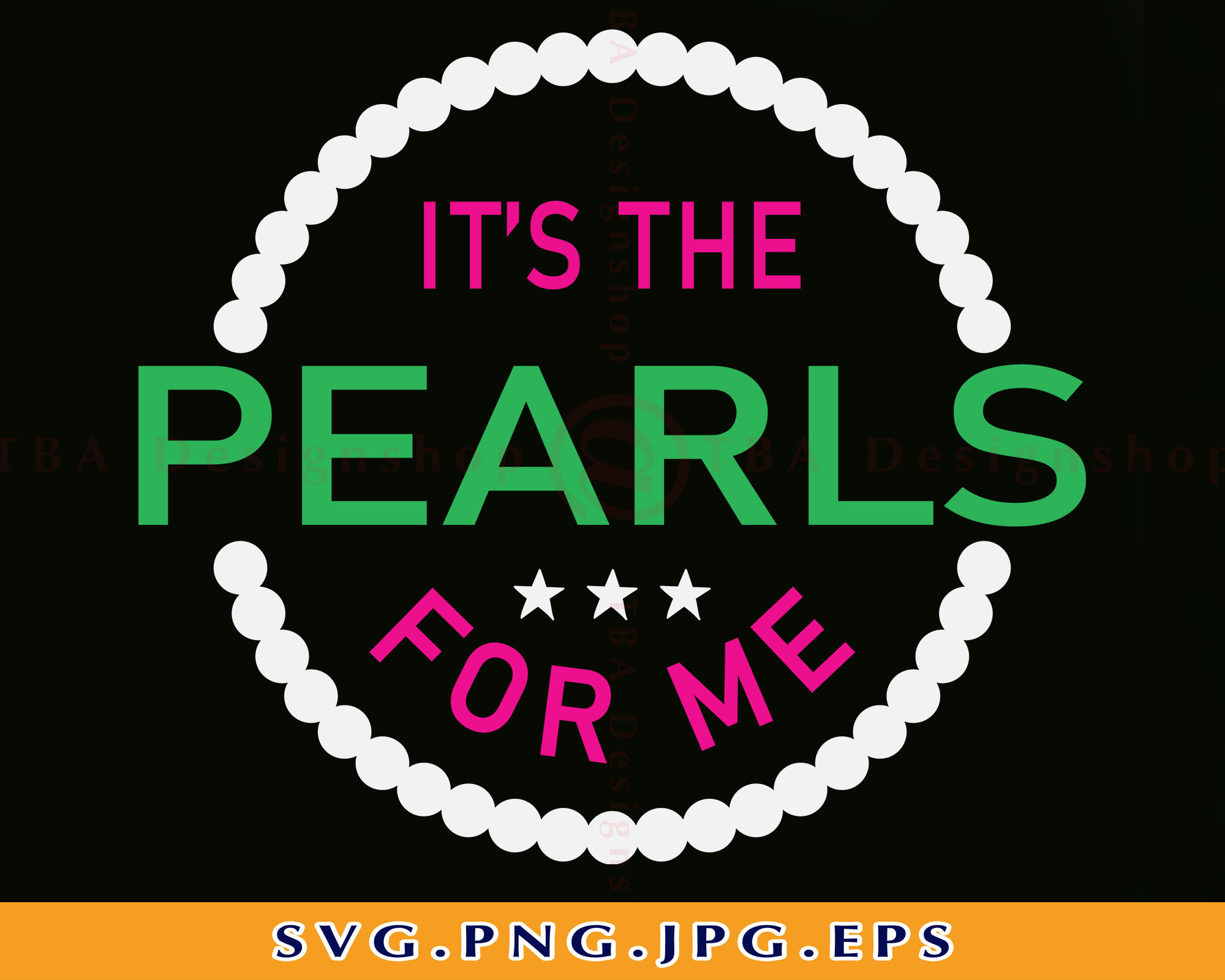It's the Pearls for Me Svg Pearls Svg Politics Gift Svg Etsy UK