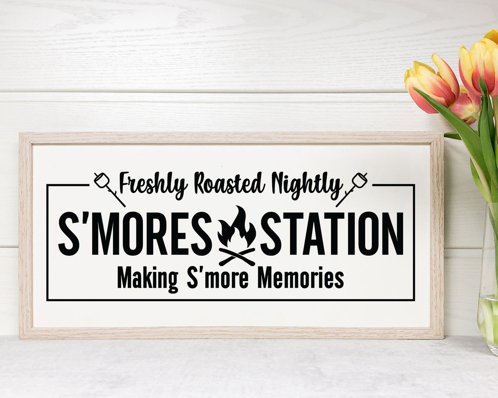 S'mores Station SVG Camping SVG Design Camping Sayings - Etsy