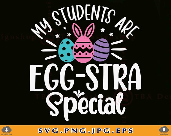 TEEPOMY Im A Teacher with Eggstra Special Students Easter Teacher Unisex Hoodie