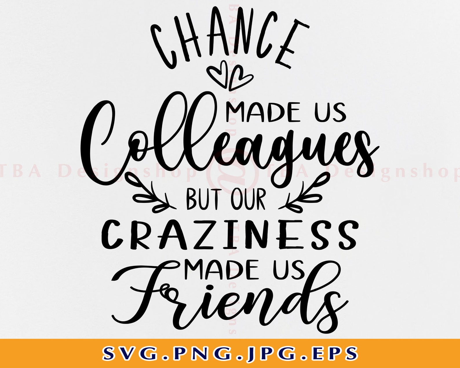 Funny Coffee Mug - 'Chance Made Us Colleagues...' Ceramic, 15 Oz, Coworker Gift, Dishwasher Safe