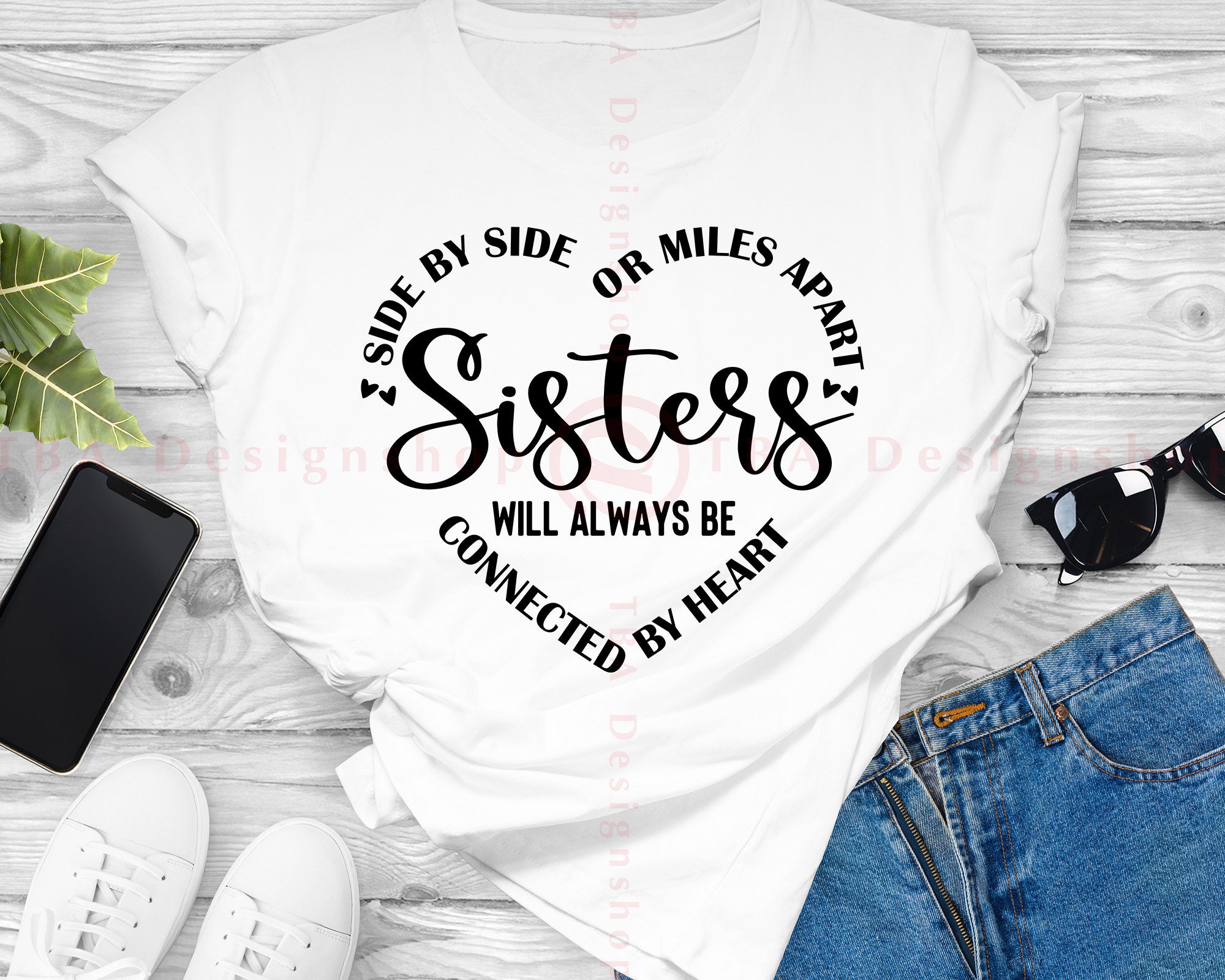 Sisters Will Always Be Connected by Heart, Personalized State