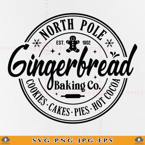 Targa in metallo vintage con scritta Mrs Claus Gingerbread Bakery, Christmas Cookies, decorazione da parete in metallo, decorazione divertente per