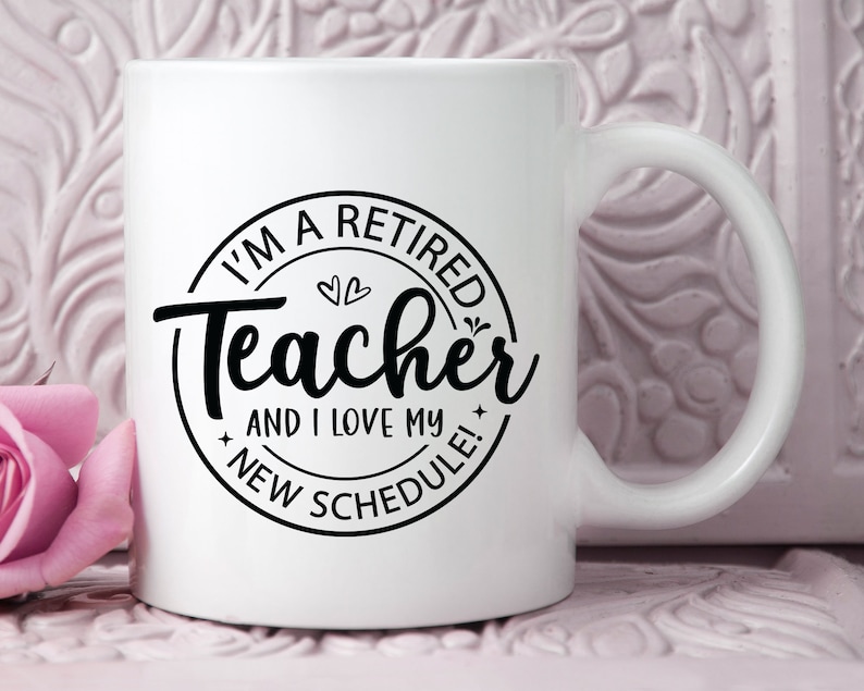Retired Teacher Svg Im a Retired Teacher Retirement Gifts Etsy