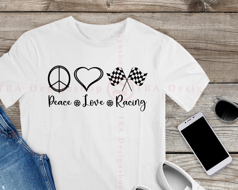 Download Peace Love Racing Svg Peace Love Quote Svg Racing Svg Dirt ...