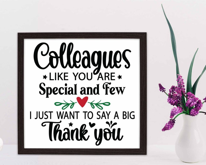 Colleagues Like You Are Special and Few Svg Coworker Gift | Etsy