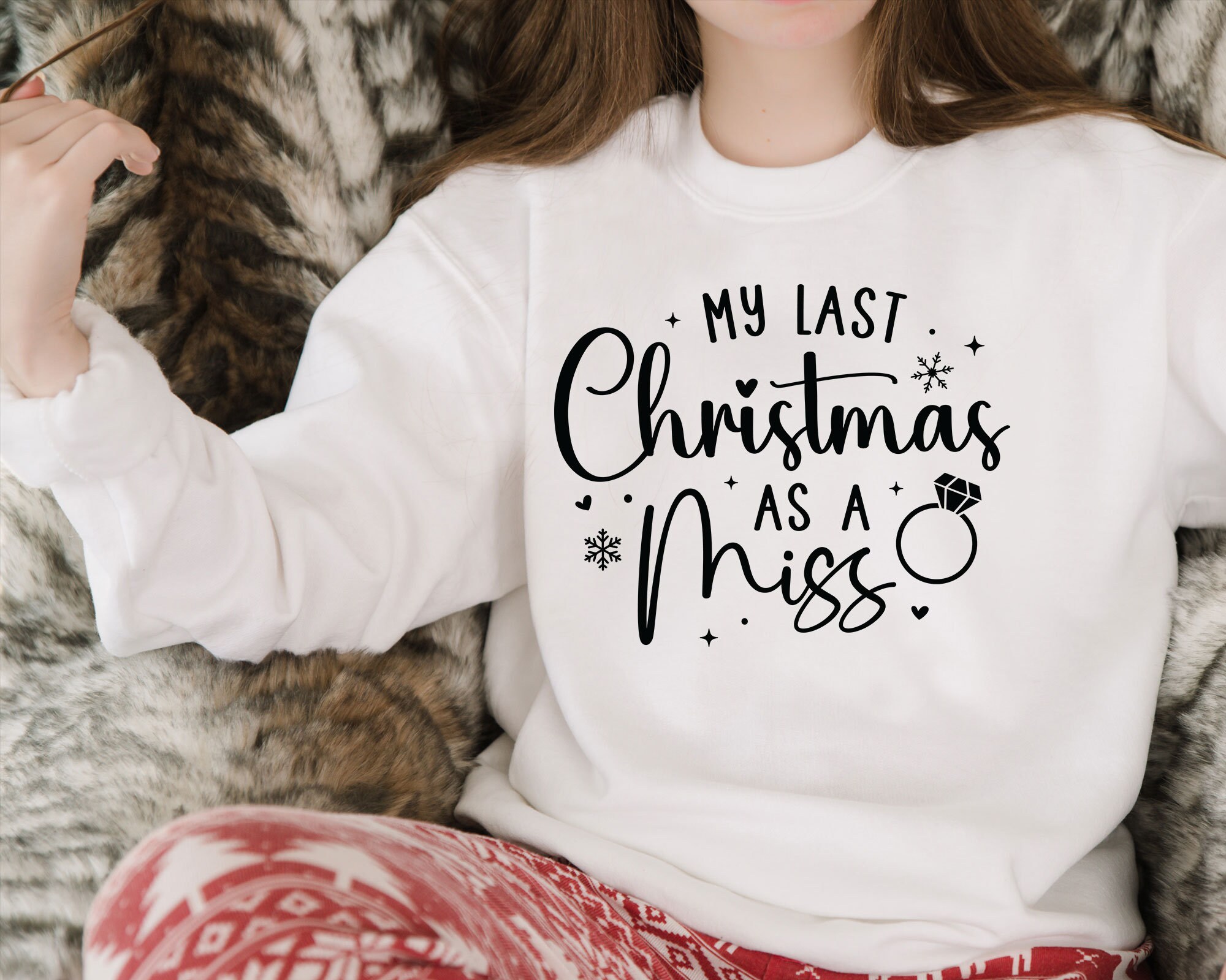 Funny My Last Christmas As A Miss Gift Bride Deer T Shirts | ID