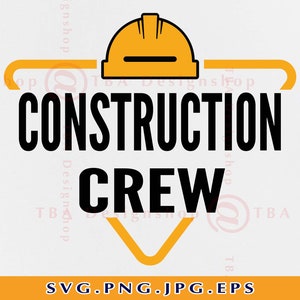 Bouwploeg Svg, Bouw SVG, Bouwpartij SVG, Bouwcadeau Svg, Bouwshirt SVG, Knipbestanden voor Cricut, Svg,Png
