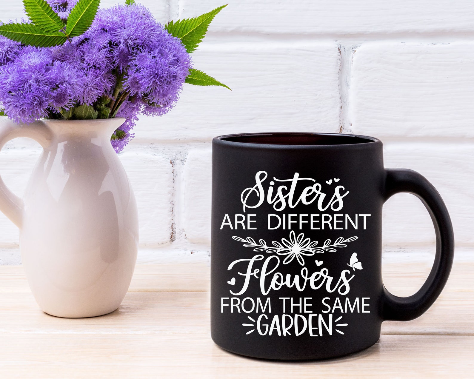 Sisters SVG Are Different Flowers Sister Gift SVG Sister - Etsy