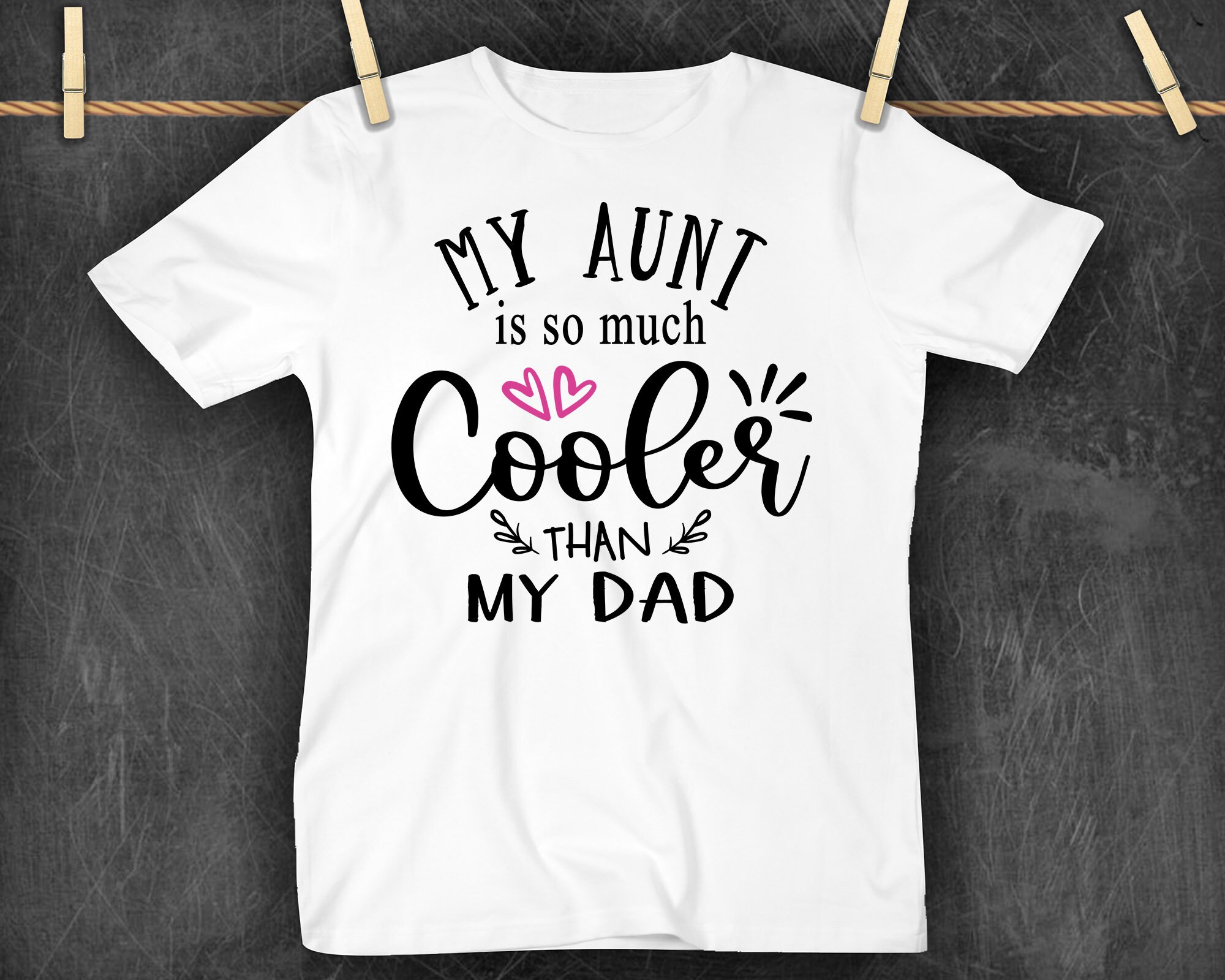 Meine Tante ist cooler als mein Papa Svg Tante SVG Tante Etsy