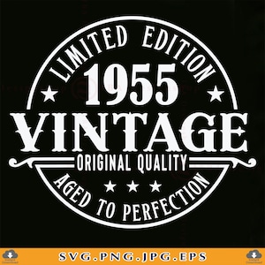 70e verjaardag SVG, 70e verjaardag SVG, 70e verjaardag cadeau Svg, 70e verjaardag shirt SVG, vintage 1955 Svg, 70 jaar oud, bestanden voor Cricut, Svg, png