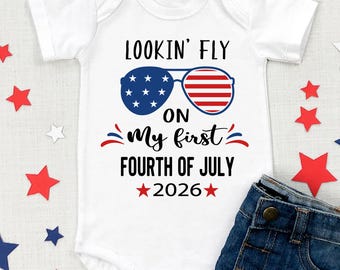 First Fourth of July Baby SVG, Patriotic Shirt Files (SVG, PNG)