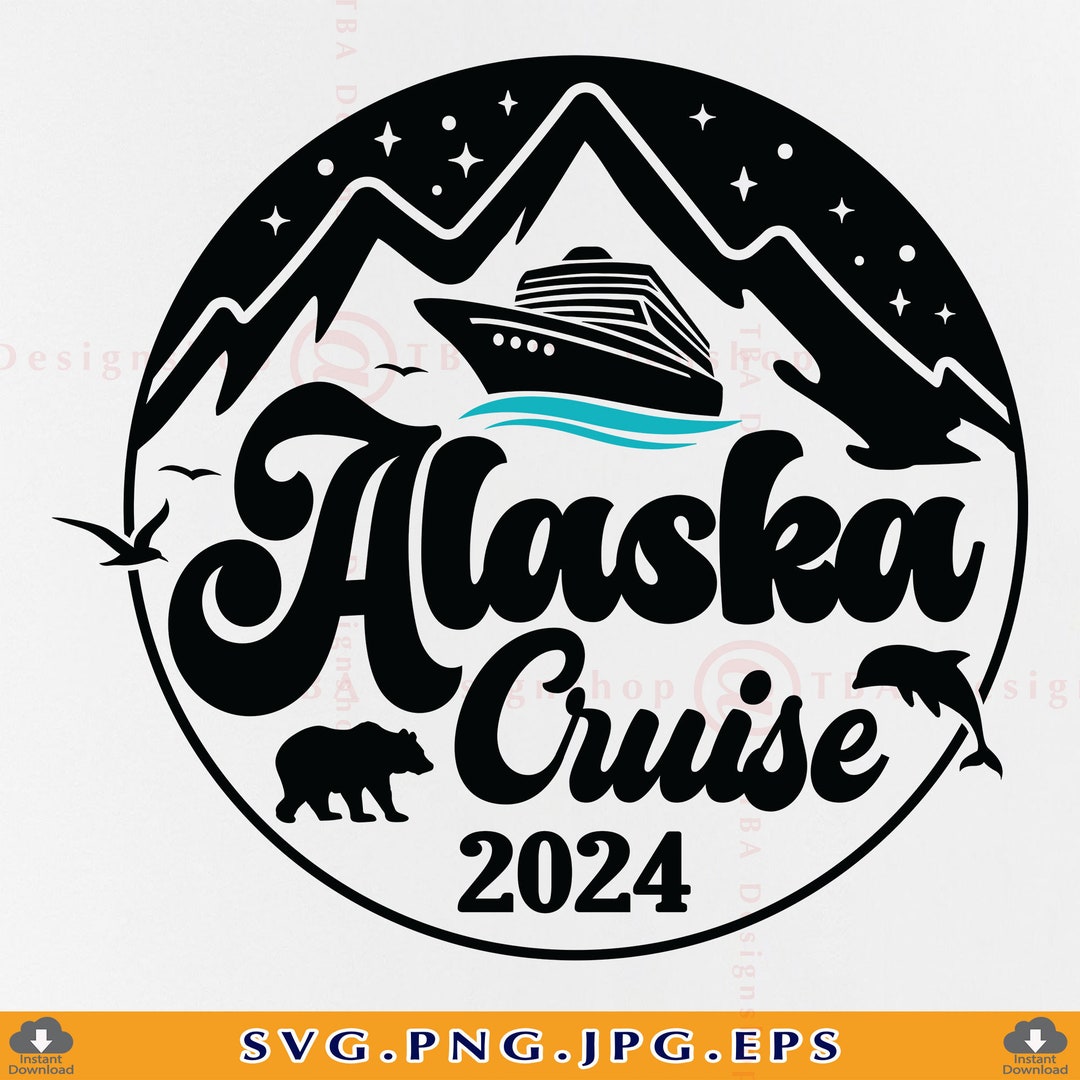 Alaska Cruise 2025 SVG, Alaska Trip 2025 SVG, Cruise Ship Svg, Family