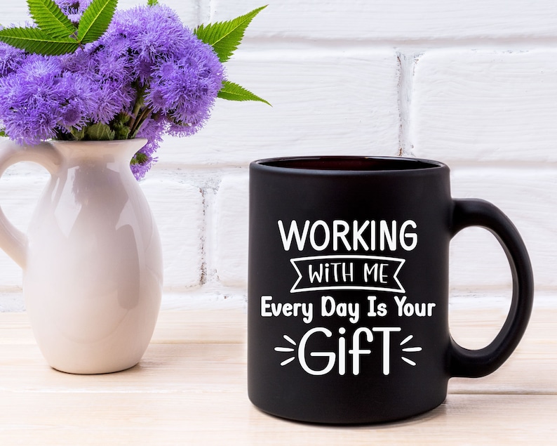 Funny Coworker Gift SVG, Working With Me Every Day Is Your Gift, Colleagues Friendship Gift SVG, Work Bestie, Best Friend, Files, Svg, PNG image 3