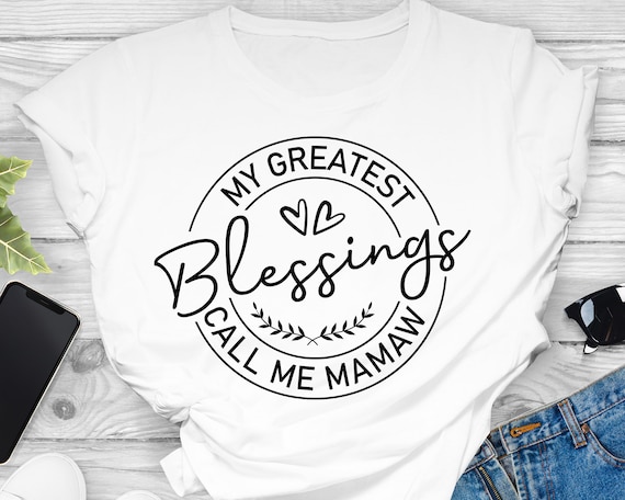 Blessed Mamaw Shirt Mothers Day Gifts Blessed Mamaw Shirt Mothers Day Gifts