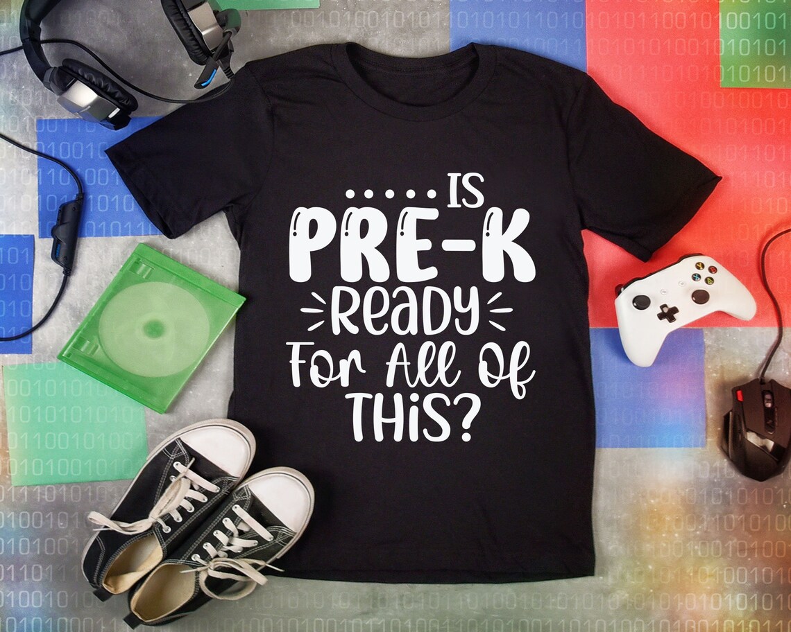 Prek SVG is Prek Ready for All of This Preschool SVG Etsy