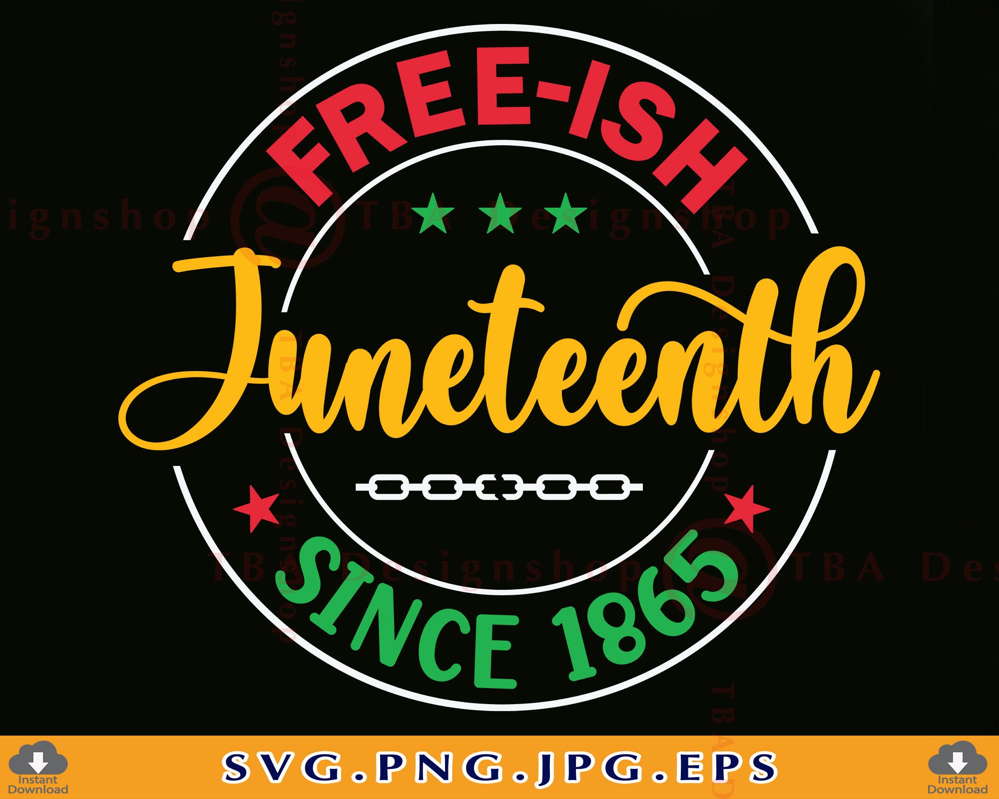 Juneteenth SVG Celebrate Juneteenth 1865 SVG Free Ish SVG - Etsy